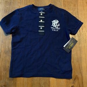NWT Polo Ralph Lauren Navy Shirt sz 3T